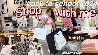 🩰 SHOP WITH ME ⭐️ BACK TO SCHOOL 2024- dream wardrobe haul (dior, ysl, brandy, urban, subdued..)