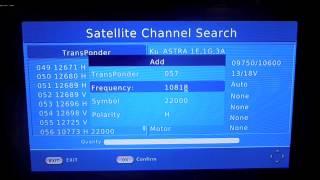SV-400 Channel Frequency Change