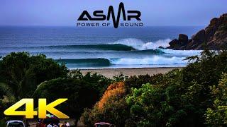 MEXICO in 4k Surfing and Beautiful Landscapes around Santa CruzRelaxing Ocean Sounds