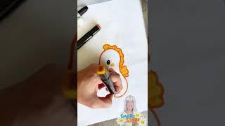 How to Draw a Seahorse in 20 Seconds!  | Smart Start with Miss Daisy
