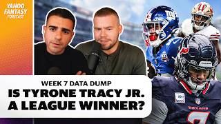 Data Dump Wednesday: 10 stats you need to know for Week 8 | Yahoo Fantasy Forecast