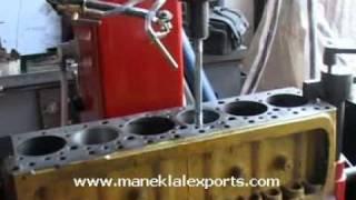 Manek - Hydraulic Vertical Cylinder Honing Machine