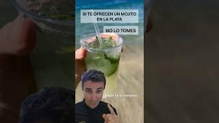 Si te ofrecen un mojito en la playa, no lo tomes.#curiosidades #supervivencia #emergencia