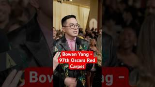 Bowen Yang & Amelia Dimoldenberg Are Comedy Gold | 97th Oscars Red Carpet