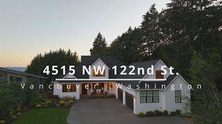 Luxurious Home in Vancouver's Felida Neighborhood ~ Video of 4515 NW 122nd St.