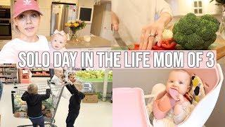 REAL DAY IN THE LIFE OF A BUSY MOM OF 3 // HOMEMAKER BUSY DAY + GROCERY HAUL