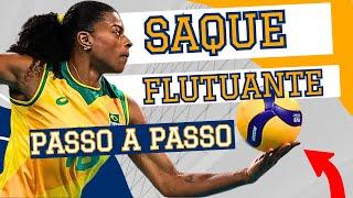 SAQUE FLUTUANTE SALTANDO | PASSO A PASSO | VOLEIBOL