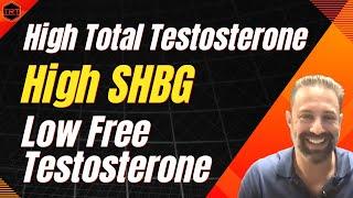 High SHBG, Low Free Testosterone, High Total T