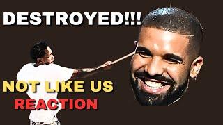 KENDRICK BLEW DRAKE'S GHOSTS' BACK OUT!! NOT LIKE US VIDEO REACTION!!