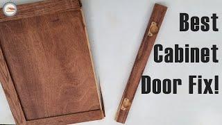 Clever Trick to Fix a Broken Cabinet Door