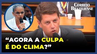 RICARDO SALLES QUESTIONA MARINA SILVA SOBRE QUEIMADAS: 'AGORA A CULPA É DO CLIMA?'