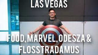 VEGAS VLOG DAY 3 - Kona Grill, Strip Burger, Marvel Avengers, ODESZA, Flosstradamus