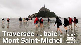 Traversée de la baie du Mont Saint-Michel, aller-retour, 15km (5 juillet 2020)