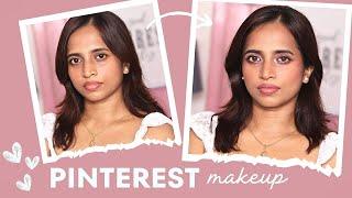 Pinterest inspired nude makeup transition!