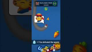 Worm zone Hungry Snake  Shorts gameplay #shortsvideo #shortsfeed