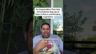 An Organization That Help CA Landlords Stay Up to Date on Forms and Pending Legislation #landlordwar