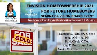 Envision Homeownership 2021 - Homebuyer Seminar & Vision Board Event