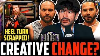 AEW Dynasty Main Event CREATIVE CHANGES Revealed? | HEEL TURN SCRAPPED? | Collision 335,000 Viewers