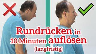 Rundrücken in 10 Minuten auflösen