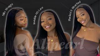 MY MOST ASKED ABOUT HAIR FOR A REASON!! | BEST Straight Wig Install | Jasmine BoatengXAlipearl Hair