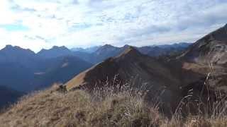 360° Karwendelpanorama auf dem Delpsjoch / Baumgartenjochgrat