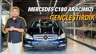 Mercedes C180’e Premium Koruma: Seramik Kaplama ve STEK Cam Filmi!