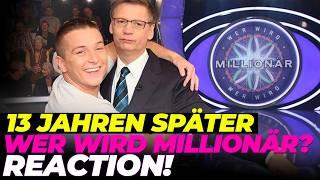 Aaron bei "Wer wird Millionär" | Reaction 13 Jahre später!