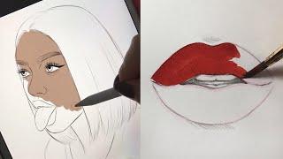 ODDLY SATISFYING ART VIDEOS  | Natalia Madej Compliation