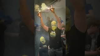 TRIBUNE ZUID ON TOUR! #shorts #1312 #awaydays #ultras #ultrasworld #againstmodernfootball