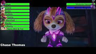 PAW Patrol: The Mighty Movie (2023) Final Battle with healthbars 1/4