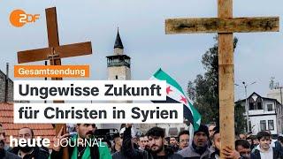 heute journal vom 27.12.24 Lage der syrischen Christen, Flugzeugabsturz, 20 Jahre nach dem Tsunami