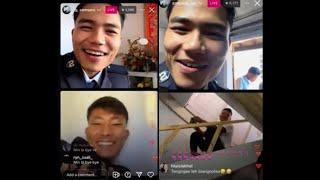 J lalrosanga mo hruai hma Samson leh dinhlua a IG live pui