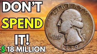Top 5 Most Sought-After Washington Quarter Dollar Coins Worth Big Money!