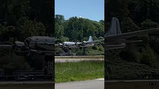 B-29 “Doc” bouncy landing at Boeing Field #aviation #flight #airport