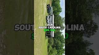 1 acre for sale in South Carolina for $59,900. #fyp #realestate