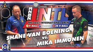 10-Ball - SHANE VAN BOENING vs MIKA IMMONEN - 2023 International Bigfoot Challenge