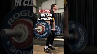 Hips Shoot Up in Clean? DO THIS!
