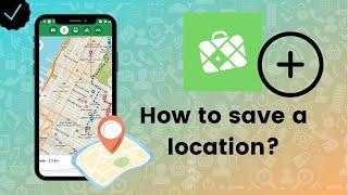 How to save a location on Maps.me?