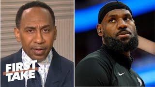 FIRST TAKE| Stephen A. respond to Lakers' LeBron announces social media hiatus amid media negativity