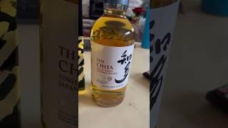 Suntory The Chita Single Grain Japanese Whisky! #asmr #mukbang #suntory #japanesewhisky #whisky