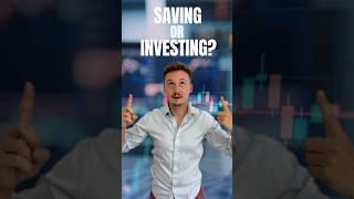 Should you be saving or investing? #saving #investing #financialfreedom #trading