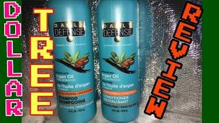 Dollar Tree  Review | Daily defense Shampoo and Conditioner