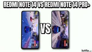Redmi Note 14 vs Redmi Note 14 Pro Plus | Video test Display, SpeedTest, Camera Comparison