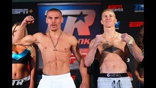 Vladimir Nikitin vs. Clay Burns Official Weigh In Footage from Las Vegas