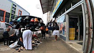 Downtown Really busy streets in Durban South Africa May 2023(a learning experience indeed)