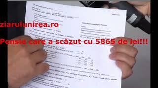 Pensie care a scazut cu 5865 de lei, urmare a deciziei de recalculare a pensiilior, judetul Alba