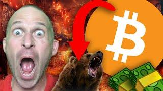 BITCOIN DUMPED EXACTLY AS PREDICTED!!!!!!!!!! [what's next..]