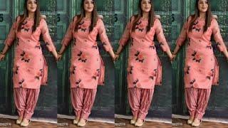 Floral print salwar kameez and salwar suit, floral print allover printed suit design, casual dresses