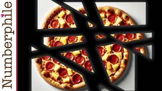 The Lazy Way to Cut Pizza - Numberphile