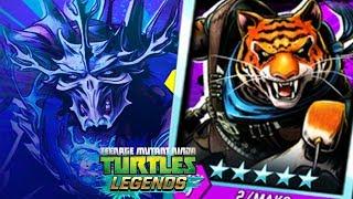 Teenage mutant Ninja turtles: Legends - PLATINUM TIGER's CLAW vs ALL BOSSES (TMNT Legends UPDATE X)